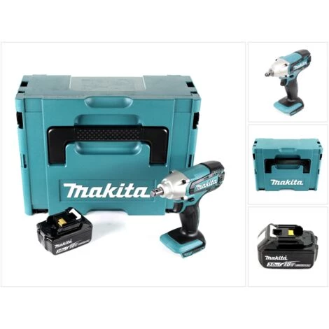 Makita DTW 190 F1J 18V Li-Ion Boulonneuse à Chocs Sans Fil Avec Boîtier Makpac + 1x Batterie BL 1830 3,0 Ah - Sans Chargeur 7 Makita DTW 190 F1J 18V Li-Ion Boulonneuse à Chocs Sans Fil Avec Boîtier Makpac + 1x Batterie BL 1830 3,0 Ah - Sans Chargeur – Image 5
