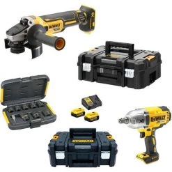 Dewalt | Ensemble Boulonneuse Et Meuleuse