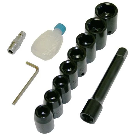 Varan Motors - SPT-10312K Coffret Clé à Chocs Pneumatique 1/2'' 850Nm, 14 Pièces, Visseuse Pneumatique - Gris 7 Varan Motors - SPT-10312K Coffret Clé à Chocs Pneumatique 1/2'' 850Nm, 14 Pièces, Visseuse Pneumatique - Gris – Image 5