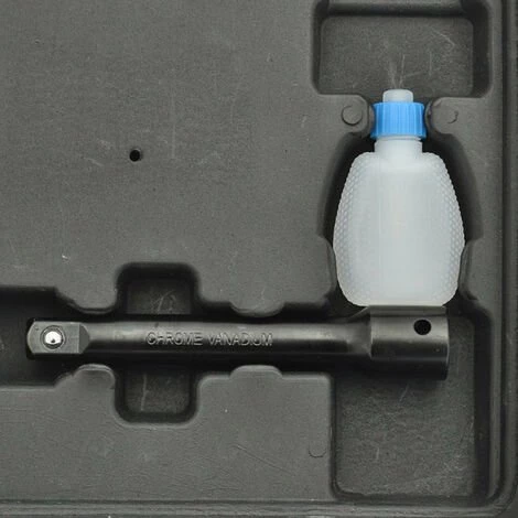 HELLOSHOP26 Coffret Clé à Choc 16 Pièces 1/2" Outils Garage Atelier Bricolage Gris - Gris 5 HELLOSHOP26 Coffret Clé à Choc 16 Pièces 1/2" Outils Garage Atelier Bricolage Gris - Gris – Image 3