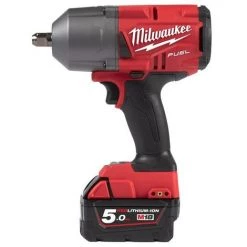 Milwaukee M18 FHIWP12-502X - Set Clé à Choc Li-Ion 18V (2x Batterie 5,0Ah) Dans HD Box - 1017Nm - 1/2"