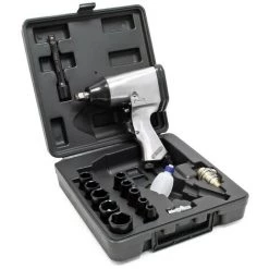 BIGB Clé à Choc / Boulonneuse Air Comprimé En Coffret 17 Piéces