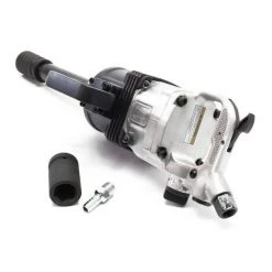 WILTEC Clé à Chocs Pneumatique 25,4mm (1 Pouce) Douilles & Poignée Montable Douilles Et Clé Hexagonales -Clé Soldes Magasin 16209373 4