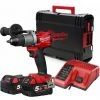 Milwaukee M18ONEPD2-502X 18V Li-Ion Accu ONE KEY Perceuse à Percussion Set (2x5,0Ah) En HD Box - Moteur BL