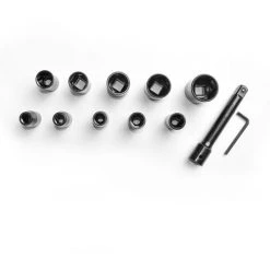 Boudech Coffret Clé à Choc 1/2 Pneumatique Boulons De 1/2 Pouce Boîte De Roues Avec 10 Douilles -Clé Soldes Magasin 17605423 5