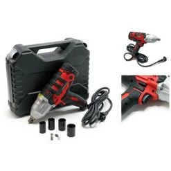 BIGB Clé à Chocs / Boulonneuse électrique 450W + 4 Douilles