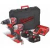 PACK 2 PRODUITS PERCEUSE + VISSEUSE 18V MILWAUKEE M18 CBLPP2B-502C - 4933464718-- 1 PACK 2 PRODUITS PERCEUSE + VISSEUSE 18V MILWAUKEE M18 CBLPP2B-502C - 4933464718-- -Clé Soldes Magasin 18512796 1