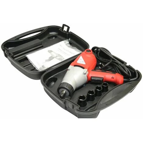 Varan Motors - KGT-EW9211 Clé à Chocs électrique Boulonneuse Déboulonneuse 1010W 450Nm - Rouge 5 Varan Motors - KGT-EW9211 Clé à Chocs électrique Boulonneuse Déboulonneuse 1010W 450Nm - Rouge – Image 3