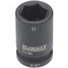 DeWALT Douille Impact Courtes 17 Mm 1/2" - DT7535-QZ