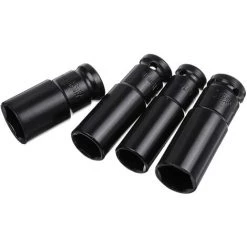 MANTA Ensemble De Douilles à Chocs 17-22mm Manchon Hexagonal Pneumatique Longue Tête De Manchon De Pneu Lourd Pour Clé électrique Au Lithium Outils à Main Anneau En Cuir Xiao Zi Noir Uniquement Les Accessoires Option 1 -Clé Soldes Magasin 23612351 4