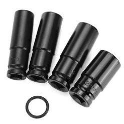 ZEBRAA Kit De Clé à Chocs Rechargeable 1/2 "18V 520NM Pour Batterie Makita