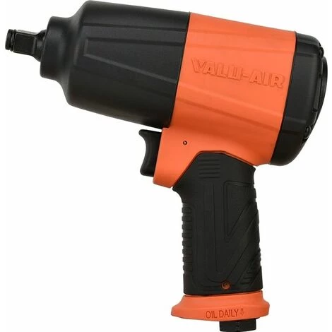 Varan Motors - V702 Coffret Clé à Chocs Pneumatique 1/2'' 610Nm, Visseuse Pneumatique, Corps Composite - Orange 3 Varan Motors - V702 Coffret Clé à Chocs Pneumatique 1/2'' 610Nm, Visseuse Pneumatique, Corps Composite - Orange