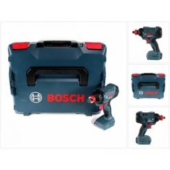 Bosch GDX 18V-180 18 V Li-Ion Visseuse à Chocs Sans Fil 180 Nm Solo + Coffret De Transport L-Boxx - Sans Batterie, Sans Chargeur (06019G5202) -Clé Soldes Magasin 24035476 5