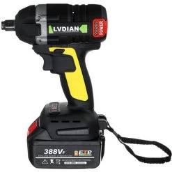 MANTA Clé à Chocs Sans Fil 388VF Chargeur De Clé à Cliquet 630Nm Avec 2 Batteries 19800mah -Clé Soldes Magasin 25392639 2