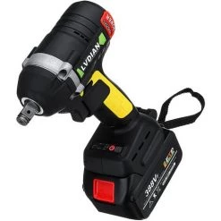 MANTA Clé à Chocs Sans Fil 388VF Chargeur De Clé à Cliquet 630Nm Avec 2 Batteries 19800mah -Clé Soldes Magasin 25392639 4