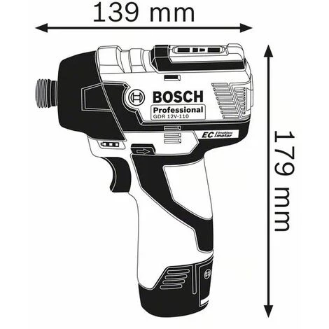 Visseuse à Chocs BOSCH GDR 12V-11 - Sans Batterie Ni Chargeur - Coffret L-BOXX GDR - 06019E0003 5 Visseuse à Chocs BOSCH GDR 12V-11 - Sans Batterie Ni Chargeur - Coffret L-BOXX GDR - 06019E0003 – Image 3