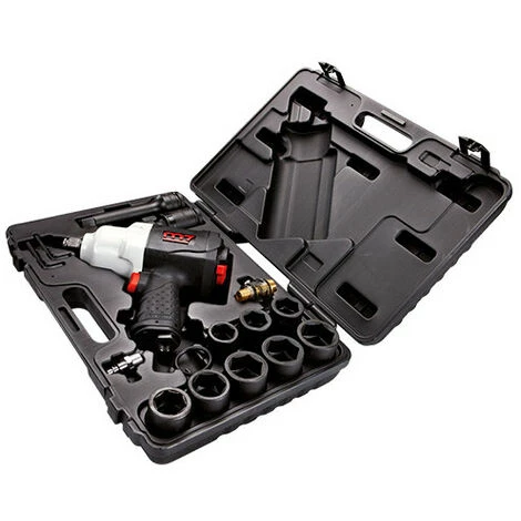 M7 Coffret De Douilles à Chocs 3/4" Métriques Avec Accessoires - 15 Pièces 3 M7 Coffret De Douilles à Chocs 3/4" Métriques Avec Accessoires - 15 Pièces