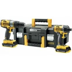Stanley Fatmax Perceuse À Percussion & Visseuse À Choque Sans Fil 18v Dans Un Tstak