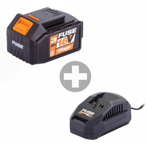 Visseuse à Choc Sans Fil 18V 180Nm Avec Batterie Et Chargeur Fuse VLN 5420 Villager - Orange 5 Visseuse à Choc Sans Fil 18V 180Nm Avec Batterie Et Chargeur Fuse VLN 5420 Villager - Orange – Image 3