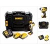 DeWalt DCF 809 P2T Visseuse à Chocs Sans Fil 18 V Brushless Li-Ion + Coffret De Transport T-STAK + 2x Batteries 5,0 Ah + Chargeur