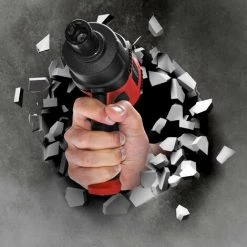 BOUDECH - BOLT 1600 Tournevis Pneumatique Réversible 1600NM, 1/2", 8000 RPM. Clé à Chocs Pneumatique Ultra Compacte Avec Poignée Souple, Boîtier Et 10 Douilles. -Clé Soldes Magasin 29418905 5