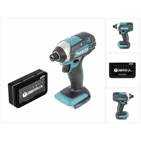 Makita DTD 152 Z Visseuse à Choc Sans Fil 18 V Li-Ion + Set D'embouts Wiha, 31 Pcs. - Sans Batterie, Sans Chargeur 3 Makita DTD 152 Z Visseuse à Choc Sans Fil 18 V Li-Ion + Set D'embouts Wiha, 31 Pcs. - Sans Batterie, Sans Chargeur