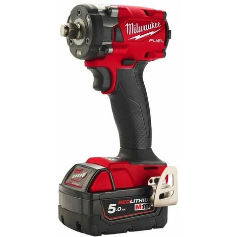 .MILWAUKEE. Boulonneuse Compacte 1/2" M18 FUEL 2 Batteries 5 Ah, Chargeur, En Coffret - Milwaukee M18 FIW2F12-502X 4 .MILWAUKEE. Boulonneuse Compacte 1/2" M18 FUEL 2 Batteries 5 Ah, Chargeur, En Coffret - Milwaukee M18 FIW2F12-502X – Image 2