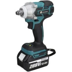 AUGIENB Clé à Chocs Sans Fil 288V 1/2 Pouce 320NM Perceuse électrique Brushless Avec 2 Batteries 22800mAh & 1 Chargeur 9 AUGIENB Clé à Chocs Sans Fil 288V 1/2 Pouce 320NM Perceuse électrique Brushless Avec 2 Batteries 22800mAh & 1 Chargeur -Clé Soldes Magasin 29984872 3