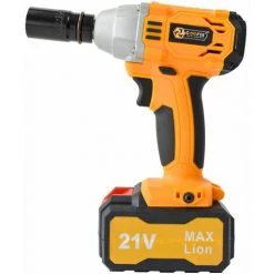 COOFIX 21V Clé à Choc électrique Sans Fil Avec Li-ion 2x Batteries