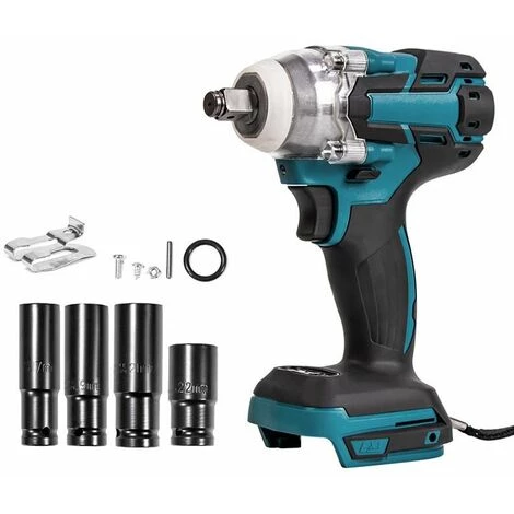 COOFIX Clé à Chocs électrique 18V-68V Clé à Douille 1/2 Rechargeable Sans Fil Sans Batterie 4 COOFIX Clé à Chocs électrique 18V-68V Clé à Douille 1/2 Rechargeable Sans Fil Sans Batterie – Image 2