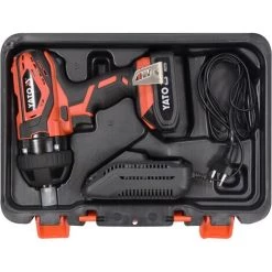 YATO Clé à Chocs Avec Batterie Li-ion 2,0Ah 1/2" 18V 300Nm -Clé Soldes Magasin 31134524 5