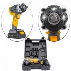 POWERMAT Clé à Chocs Boulonneuse 1/2" Sans Fil Batterie Li-Ion 20V + Mallette 8 POWERMAT Clé à Chocs Boulonneuse 1/2" Sans Fil Batterie Li-Ion 20V + Mallette -Clé Soldes Magasin 32155833 2