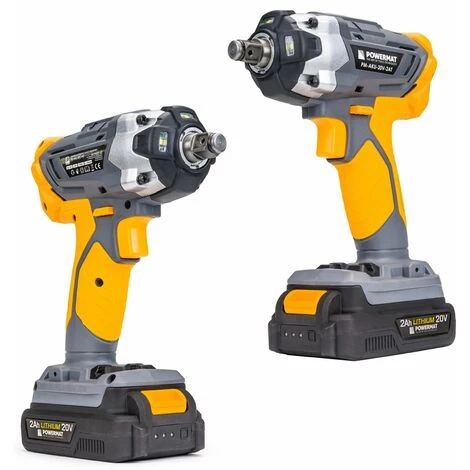 POWERMAT Clé à Chocs Boulonneuse 1/2" Sans Fil Batterie Li-Ion 20V + Mallette 7 POWERMAT Clé à Chocs Boulonneuse 1/2" Sans Fil Batterie Li-Ion 20V + Mallette – Image 5