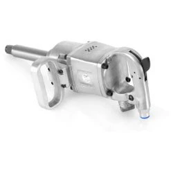 EBERTH 1" Clé à Chocs Pneumatique Pour Usage Intensif Avec Extension (1620 Nm, 1/2" Air Connexion, 3 Rotation à Droite Et A Gauche, Mécanisme Double) -Clé Soldes Magasin 3336933 2