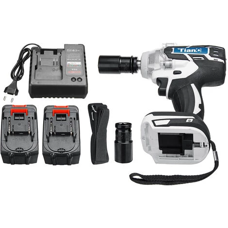 SWAGX 3 EN 1 19800mAH 2 Batteries Clé à Chocs électrique Tournevis Sans Fil Sans Balais Perceuse 4 SWAGX 3 EN 1 19800mAH 2 Batteries Clé à Chocs électrique Tournevis Sans Fil Sans Balais Perceuse – Image 2