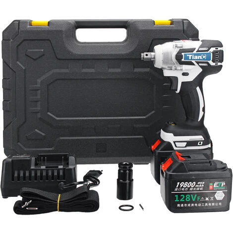 SWAGX 3 EN 1 19800mAH 2 Batteries Clé à Chocs électrique Tournevis Sans Fil Sans Balais Perceuse 7 SWAGX 3 EN 1 19800mAH 2 Batteries Clé à Chocs électrique Tournevis Sans Fil Sans Balais Perceuse – Image 5