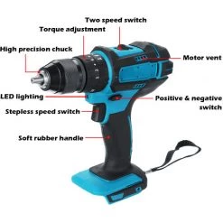 SWAGX 18V Clé à Chocs (sans Batterie) Boulonneuse à Chocs Rotative électrique 18V 350Nm 4000 Rpm 9 SWAGX 18V Clé à Chocs (sans Batterie) Boulonneuse à Chocs Rotative électrique 18V 350Nm 4000 Rpm -Clé Soldes Magasin 33730028 3