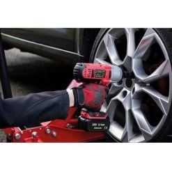 AUTOBEST Coffret Cle A Choc Batterie 20V 3Ah Li-Ion 500Nm -Clé Soldes Magasin 34601039 3