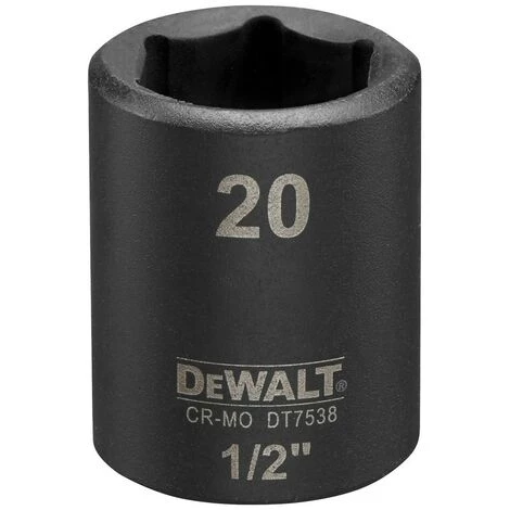 DEWALT DT7538-QZ - Diameter Clé à Choc 20mm 1/2'' 3 DEWALT DT7538-QZ - Diameter Clé à Choc 20mm 1/2''