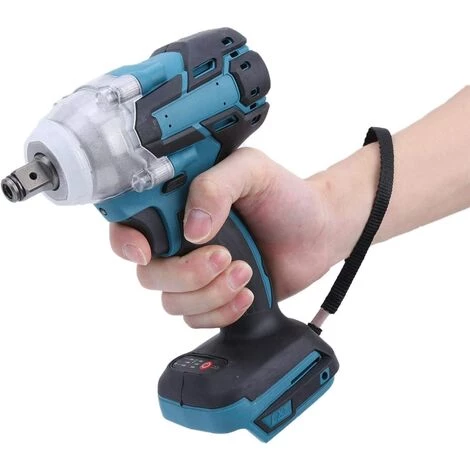 BRIDAY Clé à Chocs Sans Balais 21 V, Poignée Antidérapante Grande Clé électrique à Torsion Pour Batterie Makita Rechargeable 4 BRIDAY Clé à Chocs Sans Balais 21 V, Poignée Antidérapante Grande Clé électrique à Torsion Pour Batterie Makita Rechargeable – Image 2