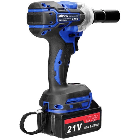 KKMOON 21V Electrique Sans Fil Cle De Controle Moteur Brushless Stepless Vitesse High Torque Power Tool Dispositif D'Installation Pratique, 4 Manche, Deux Batterie Et Une Charge - 4 Manche, Deux Batterie Et Une Charge 5 KKMOON 21V Electrique Sans Fil Cle De Controle Moteur Brushless Stepless Vitesse High Torque Power Tool Dispositif D'Installation Pratique, 4 Manche, Deux Batterie Et Une Charge - 4 Manche, Deux Batterie Et Une Charge – Image 3