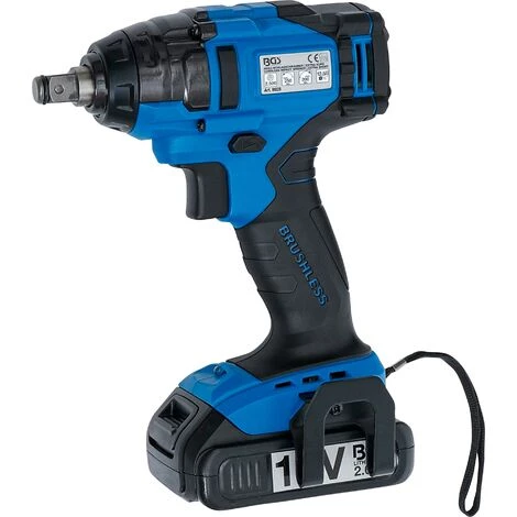 BGS Technic Clé à Choc Sur Accu | Extra Courte | 250 Nm | Maxi. 2500 tr/min | 18 V 3 BGS Technic Clé à Choc Sur Accu | Extra Courte | 250 Nm | Maxi. 2500 tr/min | 18 V