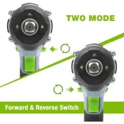 WORKPRO Clé à Choc Sans Fil 20V, Boulonneuse à Choc Electrique (300Nm / Vitesse Variable), Avec Batterie 4,0Ah Et Chargeur, Y Compris Lumières LED -Clé Soldes Magasin 39154563 5