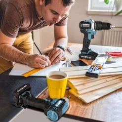 WESCOTOOLS WESCO 18V 2.0Ah Clé à Choc Sans Fil, 180 Nm, 0-3600 Bpm WS2320.1 -Clé Soldes Magasin 42308948 3