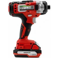 Visseuse à Chocs Avec Batterie Lithium 20V, Vitesse 3500rpm, Porte-outil 1/4", Batterie Et Chargeur Inclus – Greencut ATD200L -Clé Soldes Magasin 42660894 4