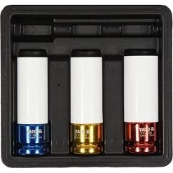 YATO Clé à Chocs Sans Fil Avec Vis à Chocs, Mallette, Batterie Et Chargeur - 18V - 300Nm 9 YATO Clé à Chocs Sans Fil Avec Vis à Chocs, Mallette, Batterie Et Chargeur - 18V - 300Nm -Clé Soldes Magasin 42945760 3