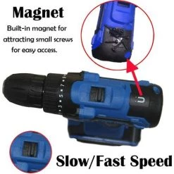 DAY PLUS Perceuse Visseuse Sans Fil, DayPlus RapiChargeur (45Nm), 1.5Ah Battey 21V, 2 Vitesses, Lampe Travail à LED 9 DAY PLUS Perceuse Visseuse Sans Fil, DayPlus RapiChargeur (45Nm), 1.5Ah Battey 21V, 2 Vitesses, Lampe Travail à LED -Clé Soldes Magasin 43458691 3