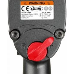 VIGOR Clé à Chocs Air 1/2 Pouce Franchir. Mini V5671 X 1000 Nm · 12,5 M Carré Massif -Clé Soldes Magasin 43931555 4