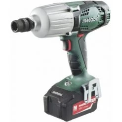 METABO 18V Chocs Sans Fil Conducteur SSW 18 LTX 600 / 2x Batterie 5.2Ah Dans Le Coffre