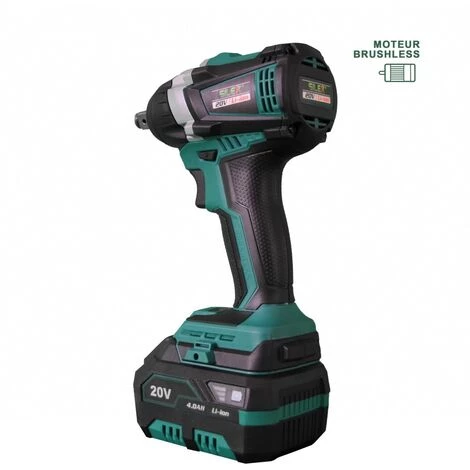 Clé à Chocs 20V Sans Fil Silex® 20V Moteur Brushless (1 X Batterie 6 Ah SLX Lithium ) 5 Clé à Chocs 20V Sans Fil Silex® 20V Moteur Brushless (1 X Batterie 6 Ah SLX Lithium ) – Image 3